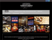 Tablet Screenshot of demon-consultants.com
